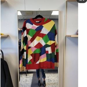 Burberry Patch work sweater. Preloved